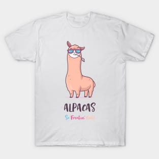 Alpacas Are So Freaking Cool T-Shirt